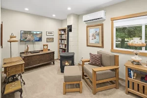Real estate photo editing service by WeFixPix, adding images to TV screens for polished and distraction-free property interiors.