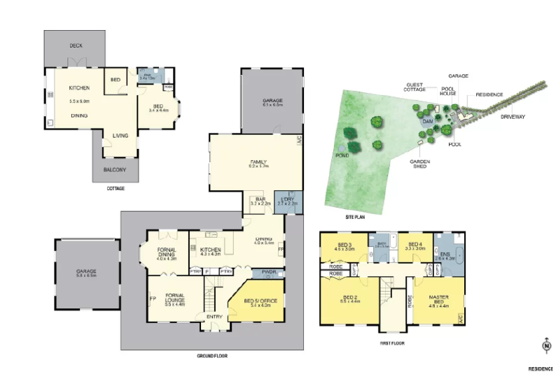 Virtual Home Staging 2D and 3D Floor Plans ​