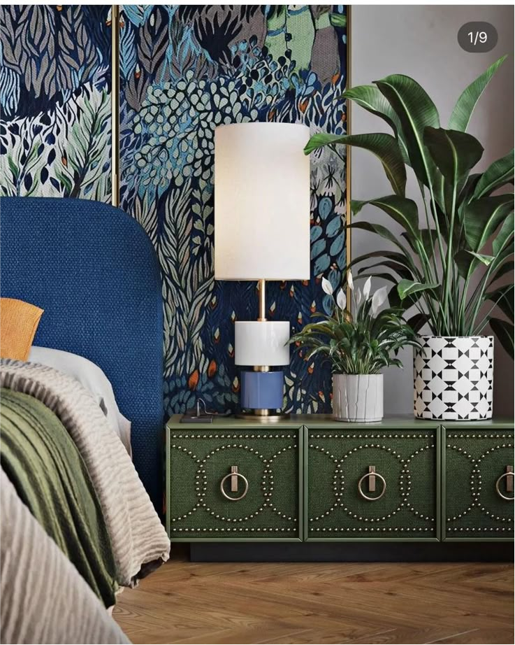 Tête de lit design imprimé