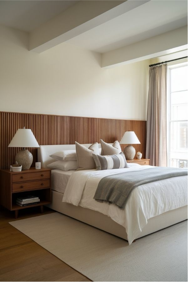 Tête de lit design années 50