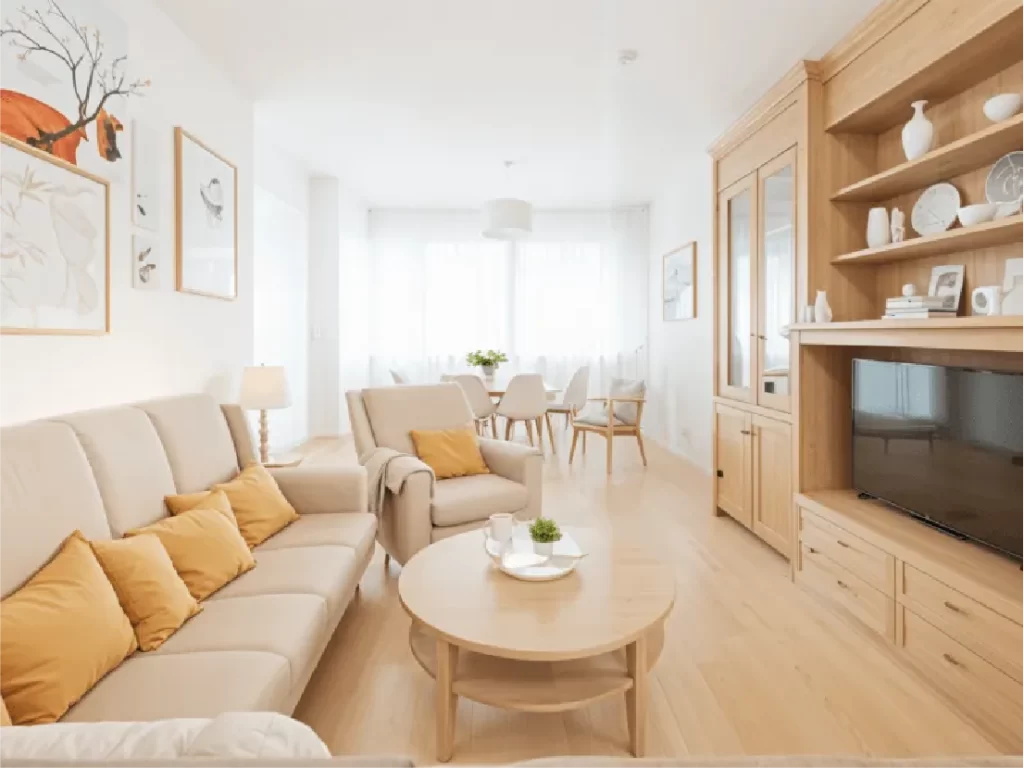Virtual Hme Staging Pastel Color