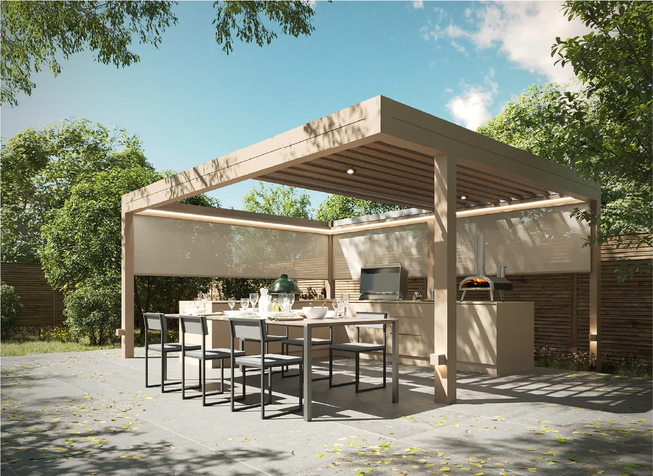 Virtual Staging for Outdoor Kitchens