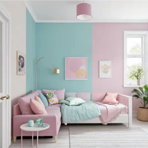 Balance Pastels with Neutrals