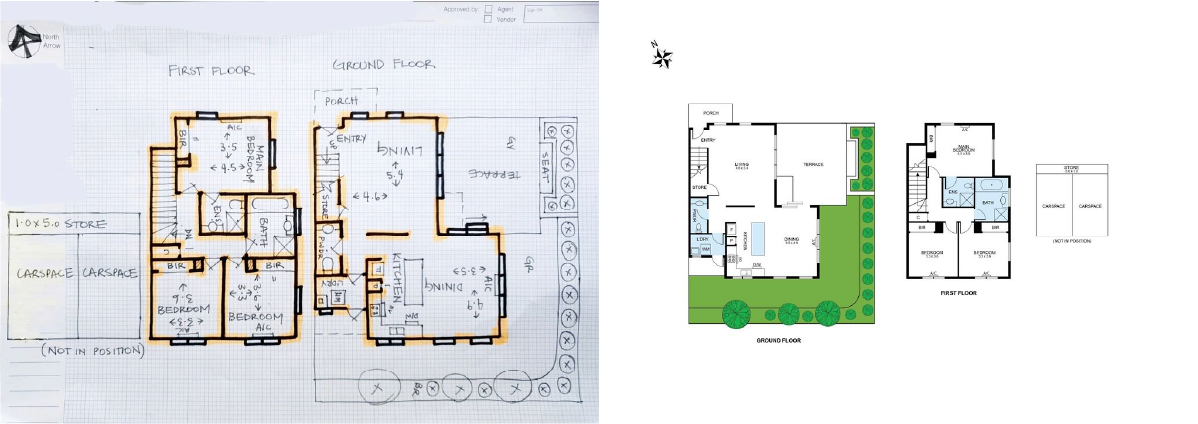 2D Bathroom Plan by WeFixPix