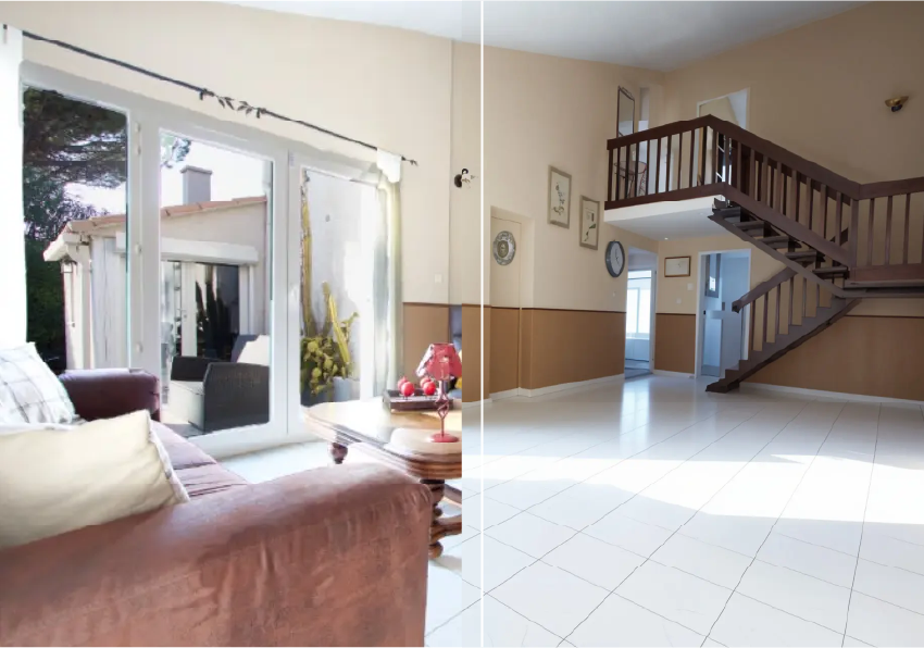 Step by Step to Edit Real Estate Photos